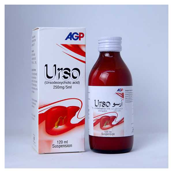 Urso 120Ml Suspension 250Mg/5Ml