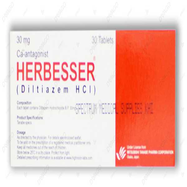 Herbesser Tablets 30Mg