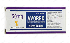 Avorek 50 Mg Tablets