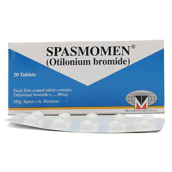 Spasmomen  40 Mg 20 Tablets