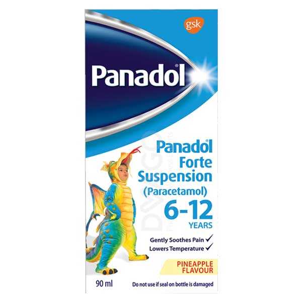 Panadol Forte Suspension 250Mg/5Ml 90 Ml