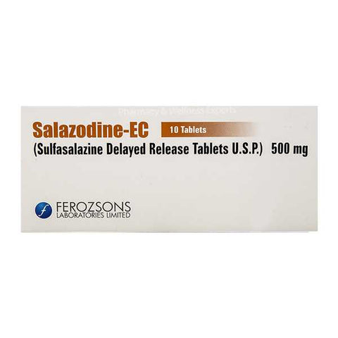 Salazodine Ec Tablets 500Mg