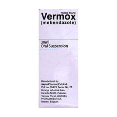 Vermox 30Ml Suspension 100Mg