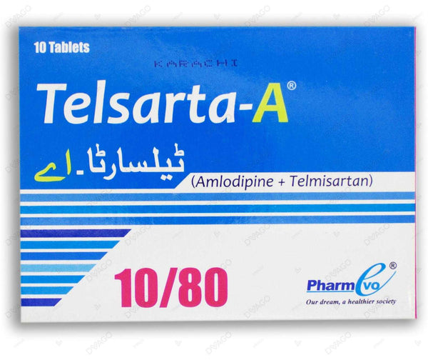 Telsarta A Tablets 10Mg/80Mg