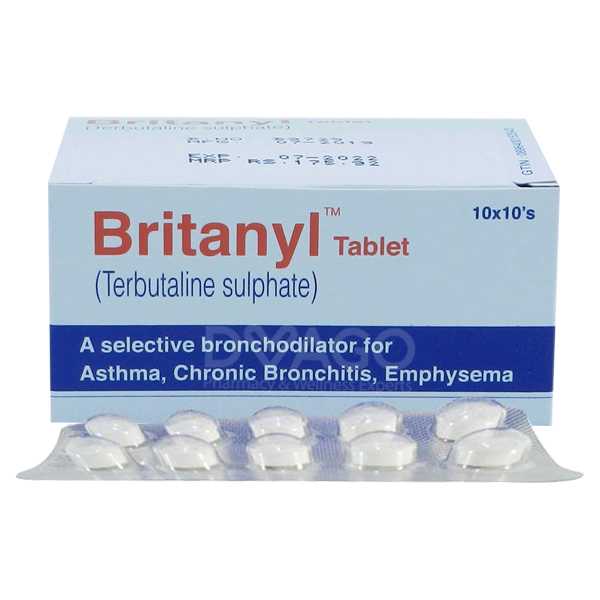 Britanyl Tablets 2.5Mg