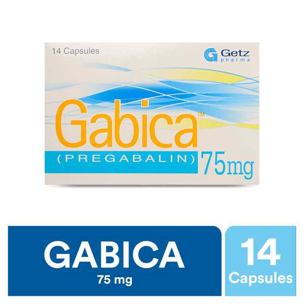 Gabica Capsules 75Mg