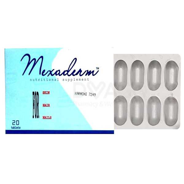 Mexaderm Tablet 20S (Pack Size 2X10s)