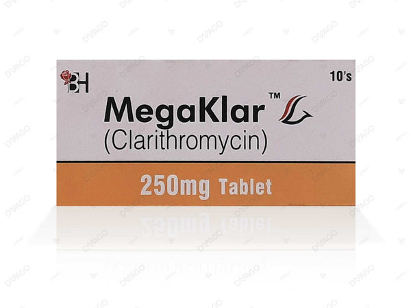 Megaklar Tablets 250Mg