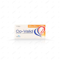 Co-Valid Tablets 160/25 Mg