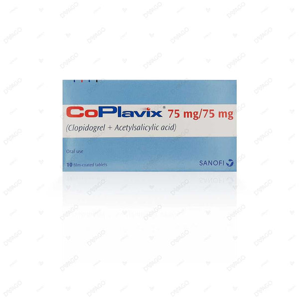 Co-Plavix Tablet 75/75Mg 10S
