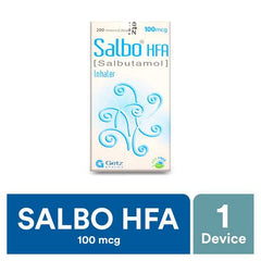 Salbo Inhaler 100Mcg