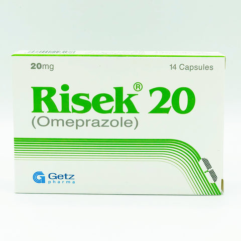 RISEK 20 MG 14 S